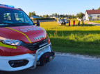 Ciężarówka potrąciła 5-latka na rowerze w Młotkowicach