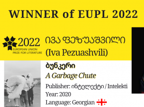 Iva Pezuashvili laureatem Literackiej Nagrody Unii Europejskiej 2022!