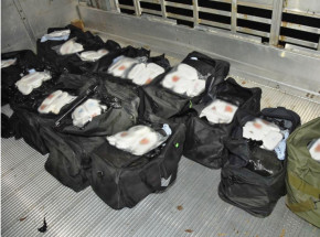 Mazowieckie: przechwycono rekordowy transport haszyszu