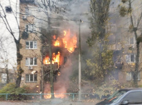 Zmasowany atak rakietowy na ukraińskie miasta