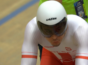 Kolarstwo torowe - ME: Patryk Rajkowski ze srebrnym medalem w keirinie!