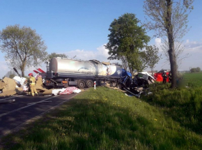 Mazowieckie: śmiertelny wypadek w Dobrosielicach