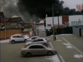 Rosja: pożar targowiska w Wołgogradzie