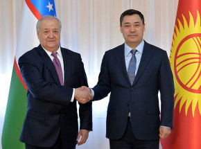 Spotkanie prezydentów Uzbekistanu i Kirgistanu