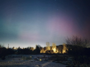 Zorza polarna nad Polską