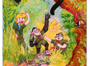 „Z tuszu powstałeś, w tusz się obrócisz” – wystawa ku pamięci Papcia Chmiela