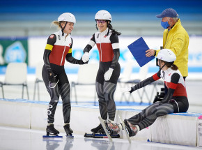 Łyżwiarstwo szybkie - PŚ: obiecujące wyniki sprinterów, medal żeńskiej sztafety!