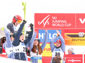 Planica 2023: Niemki ze złotem w drużynówce, Polki przedostatnie