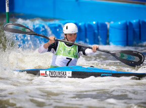 Kraków 2023 - Kajakarstwo górskie: Klaudia Zwolińska wicemistrzynią Europy!