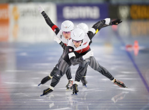 Łyżwiarstwo szybkie - PŚ: szóste miejsce polskiej drużyny sprinterek