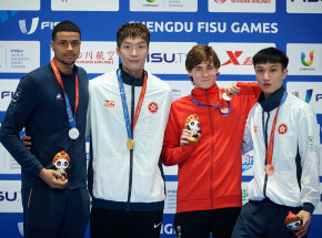 Jest polski medal na szermierczej planszy! Jan Jurkiewicz z brązem w Chengdu