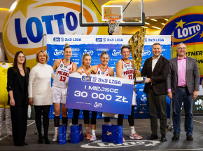 Koszykówka - Lotto 3x3 Liga Kobiet: Polonia pierwszym mistrzem!