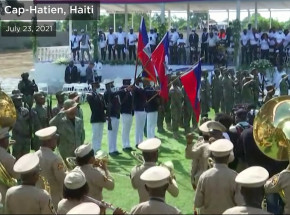 Haiti: demonstracje podczas pogrzebu prezydenta