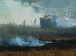 Łódzkie: pożar na składowisku niebezpiecznych odpadów