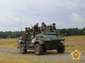 Przy granicy z Polską trwają wspólne manewry wojsk Białorusi i wagnerowców