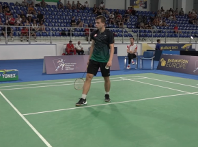 Badminton - MEJ: Dominik Kwinta w półfinale!