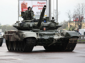 Ukraińcy zniszczyli eksportowy czołg T-90S