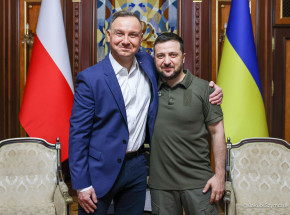 Prezydent z wizytą w Kijowie. Wystąpił przed Radą Najwyższą Ukrainy