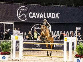 Jeździectwo - Cavaliada: Marek Lewicki najlepszy w dużej rundzie