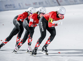 Uniwersjada 2023 - łyżwiarstwo szybkie: złoty medal drużyny pań