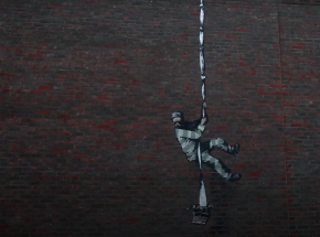 Banksy odpowiedzialny za więzienną grafikę