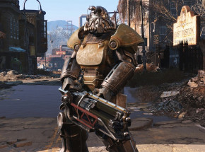„Fallout” - kultowy Power Armor na nowych zdjęciach z planu serialu