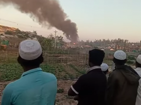 Bangladesz: pożar w obozie uchodźców