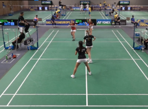 Badminton - ME U17: Belgia pokonana!
