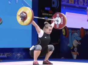 Podnoszenie ciężarów - ME: Wiór siódma z nowym rekordem życiowym