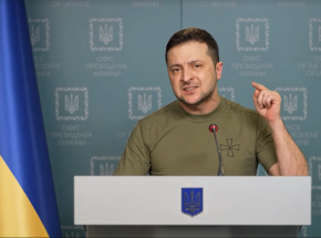 W. Zełenski: mamy nowe systemy obrony powietrznej