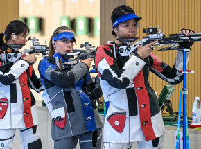 Polki o włos od medalu uniwersjady w rywalizacji drużynowej w strzelaniu z karabinu pneumatycznego
