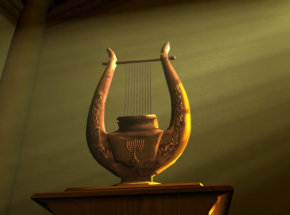 Jedynego na świecie producenta biblijnych harf pochłonął pożar