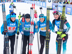 Biathlon - MŚ: Francja mistrzami świata w sztafecie pojedynczej