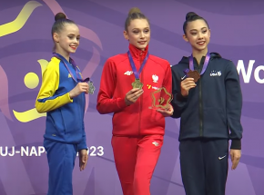 Gimnastyka artystyczna – MŚJ: Niesamowite! Liliana Lewińska dwukrotną mistrzynią świata!