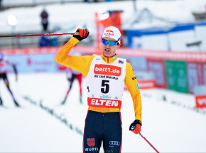 Pekin 2022 - Kombinacja norweska: fantastyczny bieg Geigera zagwarantował mu złoty medal