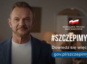 Spot akcji ,,Szczepimy Się" z Cezarym Pazurą - już w sieci
