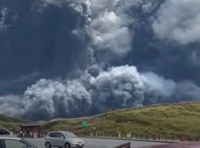 Japonia: erupcja wulkanu na wyspie Kiusiu