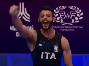 Podnoszenie ciężarów - ME: rekord świata Pizzolato ozdobą czwartkowych zmagań