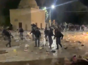 Gwałtowne starcia na Wzgórzu Świątynnym