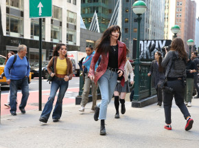 Dakota Johnson i Sydney Sweeney na planie „Madame Web”