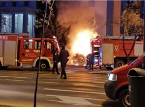 Rumunia: kierowca transportujący substancje łatwopalne wjechał w bramę przy rosyjskiej ambasadzie