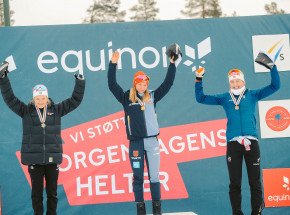 Biegi narciarskie - MŚJ: Hoffmann najlepsza w biegu masowym w Lygnie