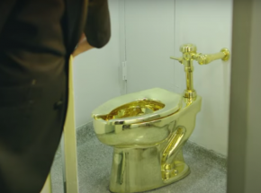 Kradzież złotego sedesu z łazienki Churchilla 