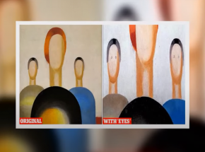 Rosja: ochroniarz galerii oskarżony o dorysowanie oczu postaciom na obrazie