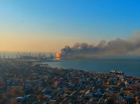 Ukraińskie Siły Zbrojne: zniszczono rosyjski okręt desantowy