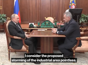 Minister obrony Rosji S. Szojgu poinformował W. Putina o "wyzwoleniu" Mariupola