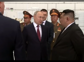 Spotkanie Władimira Putina z Kim Dzong Unem