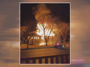 Teksas: pożar budynku sądu w hrabstwie Mason