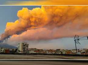 Włochy: erupcja Etny