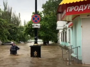 Powódź na Półwyspie Krymskim